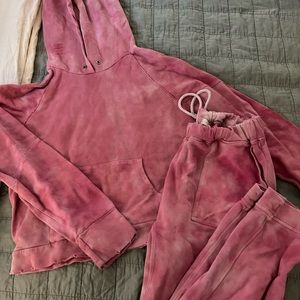 Loveshackfancy sweat suit set